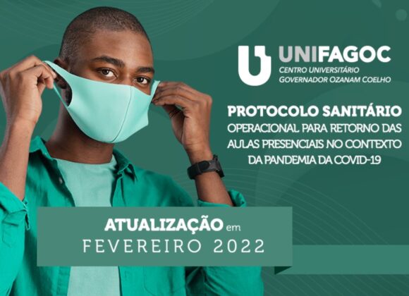 Volta às Aulas 2022: UNIFAGOC divulga novo Protocolo Sanitário