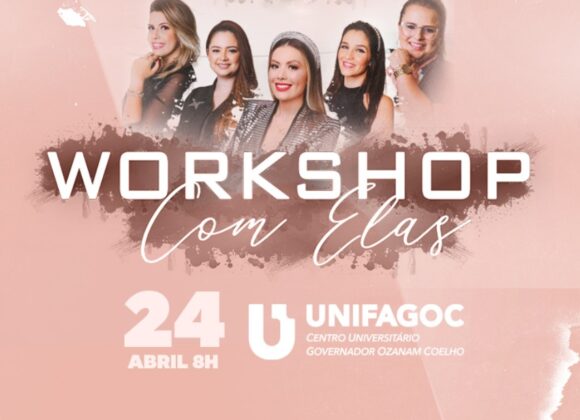 Estética e Cosmética UNIFAGOC apoia Workshop Com Elas