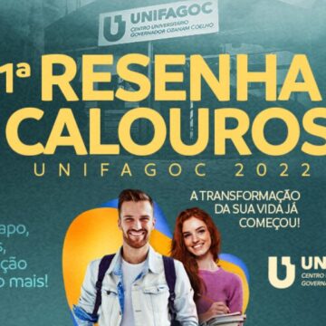 1ª Resenha Calouros: UNIFAGOC promove evento de boas-vindas para novos alunos de 2022