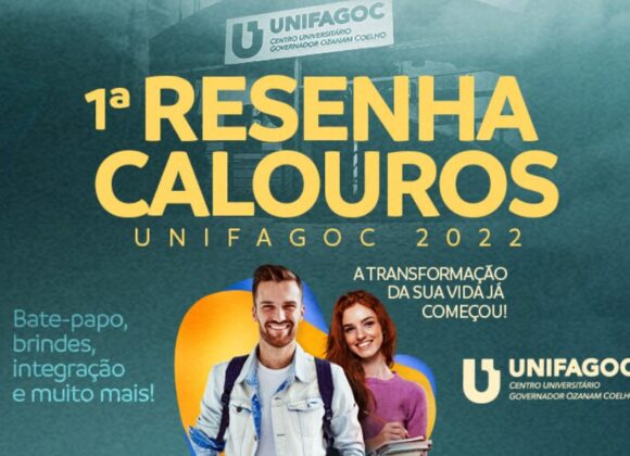 1ª Resenha Calouros: UNIFAGOC promove evento de boas-vindas para novos alunos de 2022