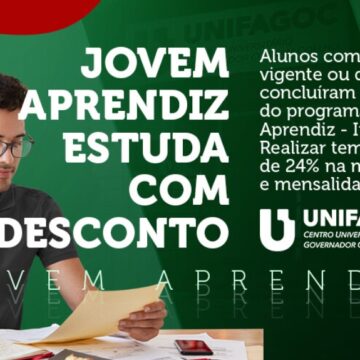 UNIFAGOC oferece desconto para o Jovem Aprendiz; Saiba mais