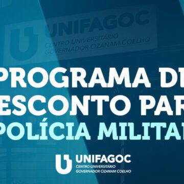 Saiba como estudar no UNIFAGOC por meio do programa de desconto para Polícia Militar