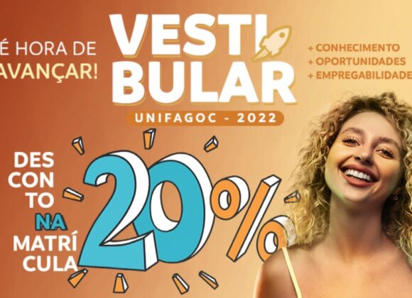 Matrícula com desconto: UNIFAGOC oferece condição especial para cursos de graduação