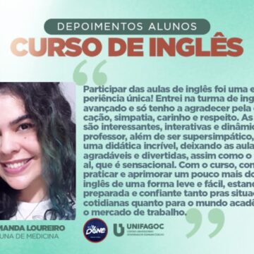 Confira o depoimento de alunos participantes do curso de inglês