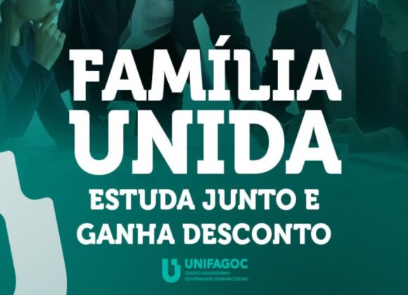 Conheça o programa de desconto Incentivo à Família do UNIFAGOC