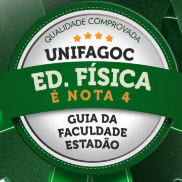 Educação Física UNIFAGOC é classificado com 04 estrelas no Guia da Faculdade