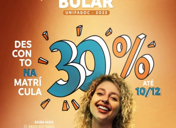 É hora de avançar: desconto de 30% na matrícula termina nesta sexta (10)