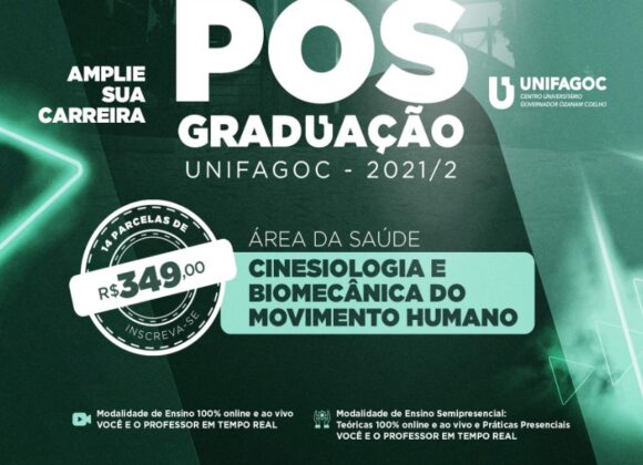 Domine os conceitos e aplicações da Cinesiologia e Biomecânica do Movimento Humano na pós-graduação do UNIFAGOC
