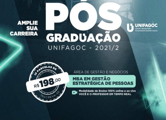 Saiba mais e venha se qualificar no MBA em Gestão Estratégica de Pessoas do UNIFAGOC