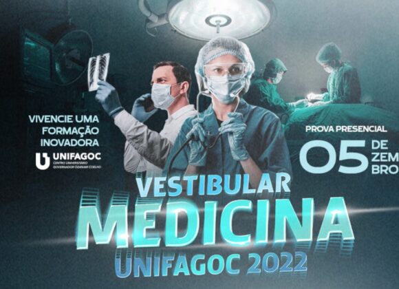 Está disponível o Cartão de Convocação dos candidatos ao Vestibular de Medicina do UNIFAGOC