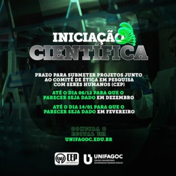 CEP e CEUA irão emitir parecer em dezembro para projetos de Iniciação Científica enviados até 06/12