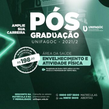 Saiba mais sobre a pós-graduação em Exercício Físico e Envelhecimento do UNIFAGOC