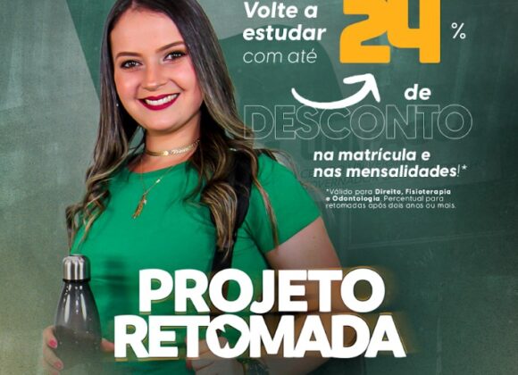 Projeto Retomada: UNIFAGOC oferece desconto para quem deseja voltar a estudar