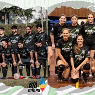 Atlética da Medicina UNIFAGOC fica em 3º lugar na série prata da Copa Rio Minas 2023