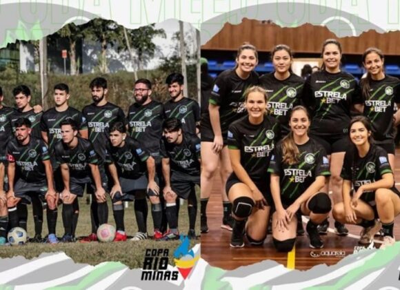 Atlética da Medicina UNIFAGOC fica em 3º lugar na série prata da Copa Rio Minas 2023