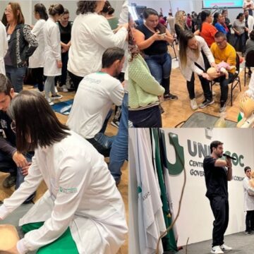 Medicina UNIFAGOC e Prefeitura de Ubá promovem treinamento BLS para agentes de saúde