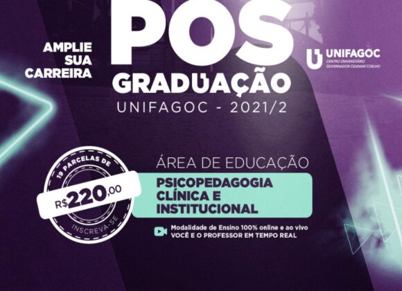 Aprimore sua carreira com o curso de pós-graduação em Psicopedagogia Clínica e Institucional do UNIFAGOC