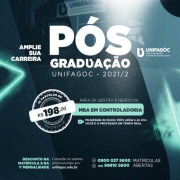 A Controladoria é garantia que a empresa está no caminho certo para seu objetivo; Conheça o MBA em Controladoria do UNIFAGOC