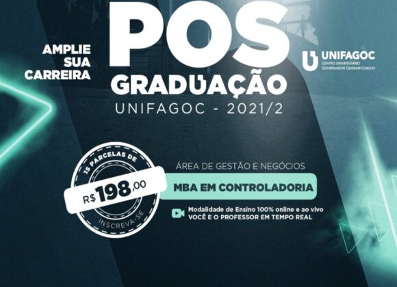 A Controladoria é garantia que a empresa está no caminho certo para seu objetivo; Conheça o MBA em Controladoria do UNIFAGOC