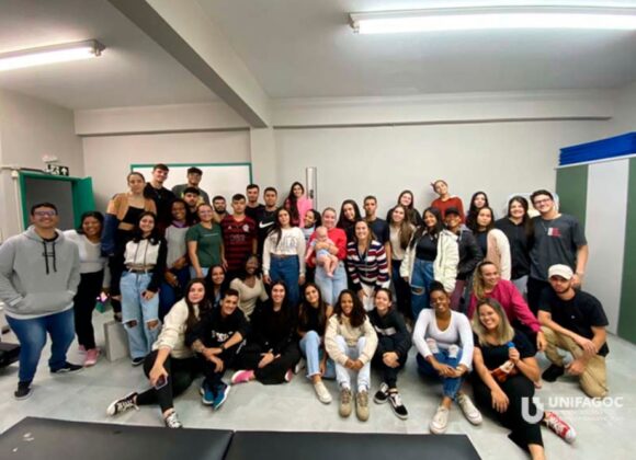 Fisioterapia UNIFAGOC promove aula prática de Desenvolvimento Neuropsicosensóriomotor