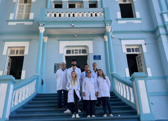 Medicina UNIFAGOC realiza ação de promoção da saúde para 300 alunos do ensino médio de escola em Visconde do Rio Branco