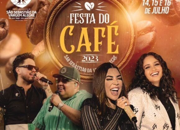 UNIFAGOC sorteia foto no camarim com cantores Naiara Azevedo, Humberto e Ronaldo e Luiza Martins em Festa do Café 2023