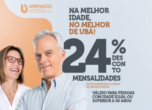 Saiba mais sobre o programa de desconto Melhor Idade do UNIFAGOC