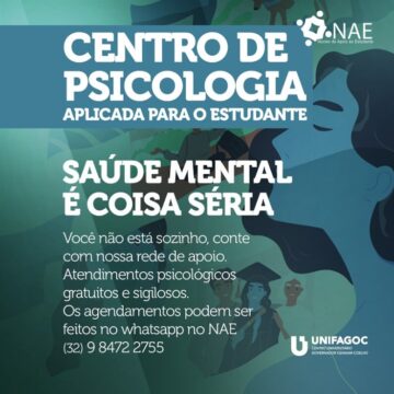 UNIFAGOC amplia projeto de atendimentos psicológicos gratuitos para alunos