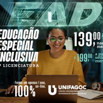 Curso de Educação Especial Inclusiva EAD do UNIFAGOC está com matrículas abertas para nova turma