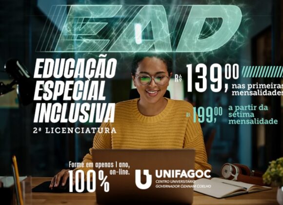 Curso de Educação Especial Inclusiva EAD do UNIFAGOC está com matrículas abertas para nova turma