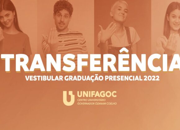 Venha ser UNIFAGOC e ganhe 25% de desconto em condição especial para Transferência
