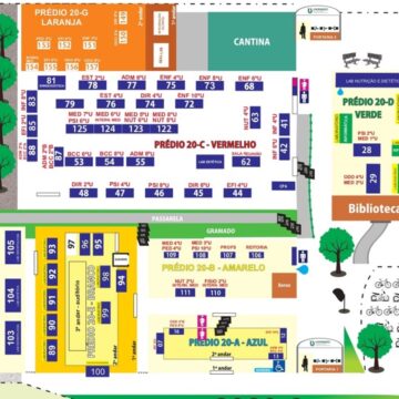 Volta às aulas UNIFAGOC 2023: confira o mapa das salas para o 2º semestre