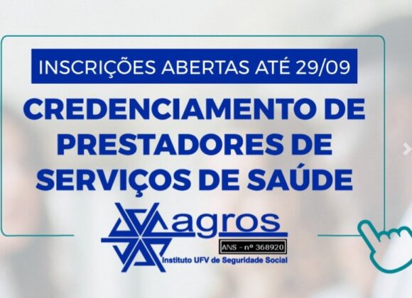 Agros abre edital de Credenciamento para estabelecimentos e profissionais de saúde