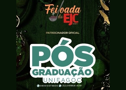 Pós-graduação UNIFAGOC é patrocinador da Feijoada EJC 2024