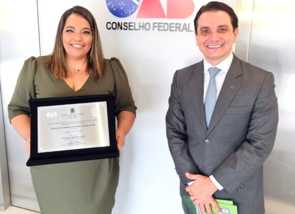 Cerimônia de entrega do Selo OAB Recomenda consagra Direito UNIFAGOC entre as melhores do Brasil