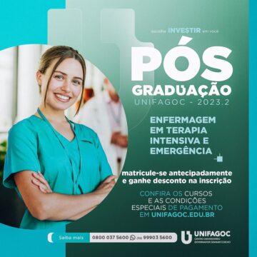 Pós-graduação UNIFAGOC: conheça o curso de Enfermagem em Terapia Intensiva e Emergência