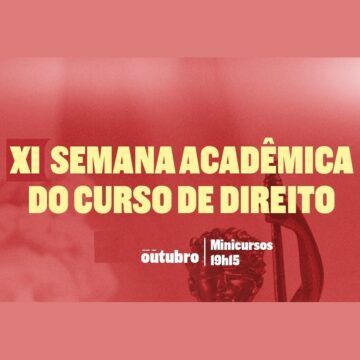 XI Semana Acadêmica de Direito do UNIFAGOC acontece de 03 a 06 de outubro