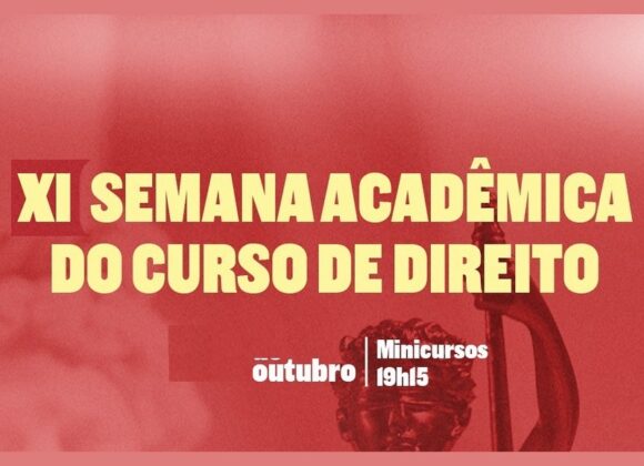 XI Semana Acadêmica de Direito do UNIFAGOC acontece de 03 a 06 de outubro