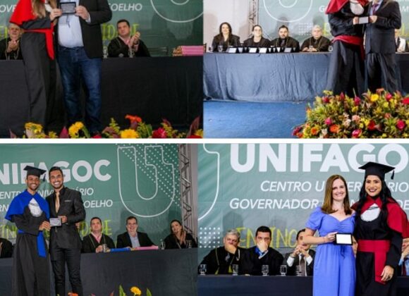 Confira como foi a Colação de Grau dos formandos de 2022 do UNIFAGOC