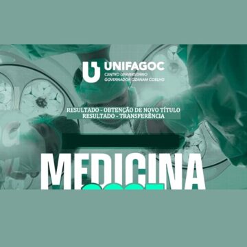Disponível resultado das seleções de Transferência e Obtenção de Novo Título para Medicina UNIFAGOC