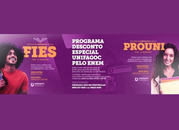 Fez o Enem, conferiu o resultado e agora? Conheça as possiblidades, prazos e condições para utilizar sua nota e estudar no UNIFAGOC