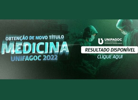UNIFAGOC divulga resultado do Processo Seletivo de Obtenção de Novo Titulo da Medicina