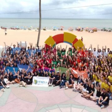 Aluno da Medicina UNIFAGOC participa de Assembleia Geral da IFMSA Brazil em João Pessoa/PB