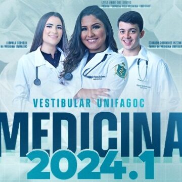 Inscrições abertas para o Vestibular de Medicina UNIFAGOC 2024.1