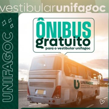Prova Presencial do Vestibular UNIFAGOC 2024 ocorre neste sábado (28); instituição disponibiliza ônibus gratuitos para candidatos de Ubá e Região