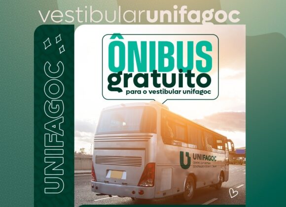Prova Presencial do Vestibular UNIFAGOC 2024 ocorre neste sábado (28); instituição disponibiliza ônibus gratuitos para candidatos de Ubá e Região