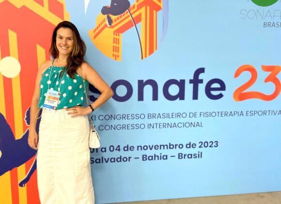Professora da Fisioterapia UNIFAGOC participa como palestrante e avaliadora do Congresso Internacional da Sonafe Brasil