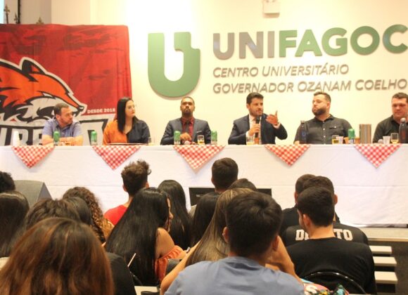 Calouros do curso de Direito do UNIFAGOC participam de semana de atividades do projeto Integra