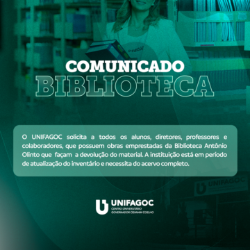 Biblioteca Antonio Olinto solicita devolução de obras para a atualização do inventário