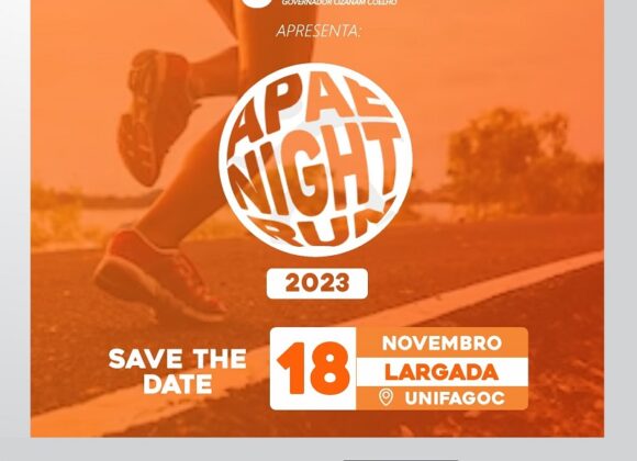 APAE Night Run 2023: alunos e colaboradores UNIFAGOC tem desconto exclusivo na inscrição
